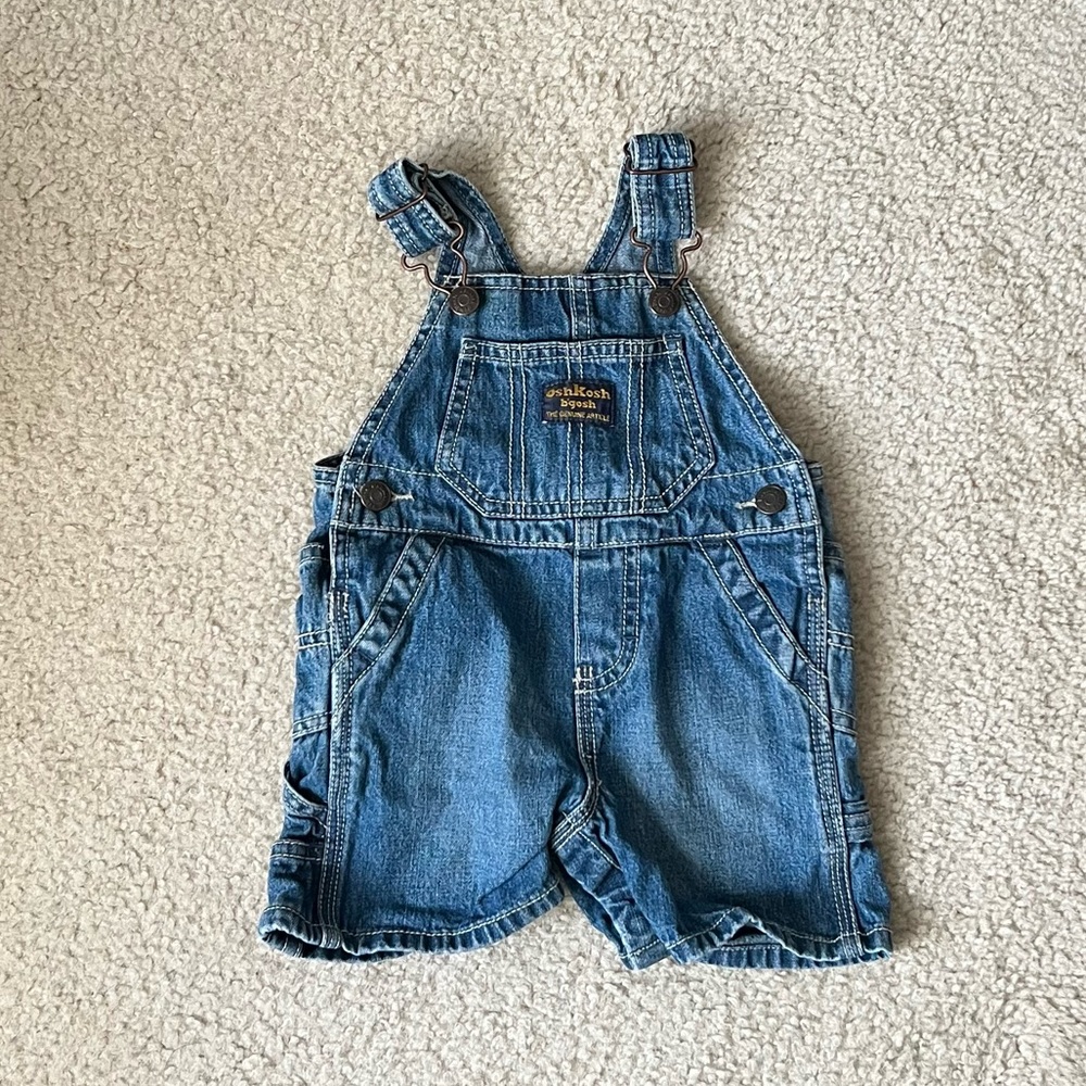 Baby boy Oshkosh overalls. Size 6 months.